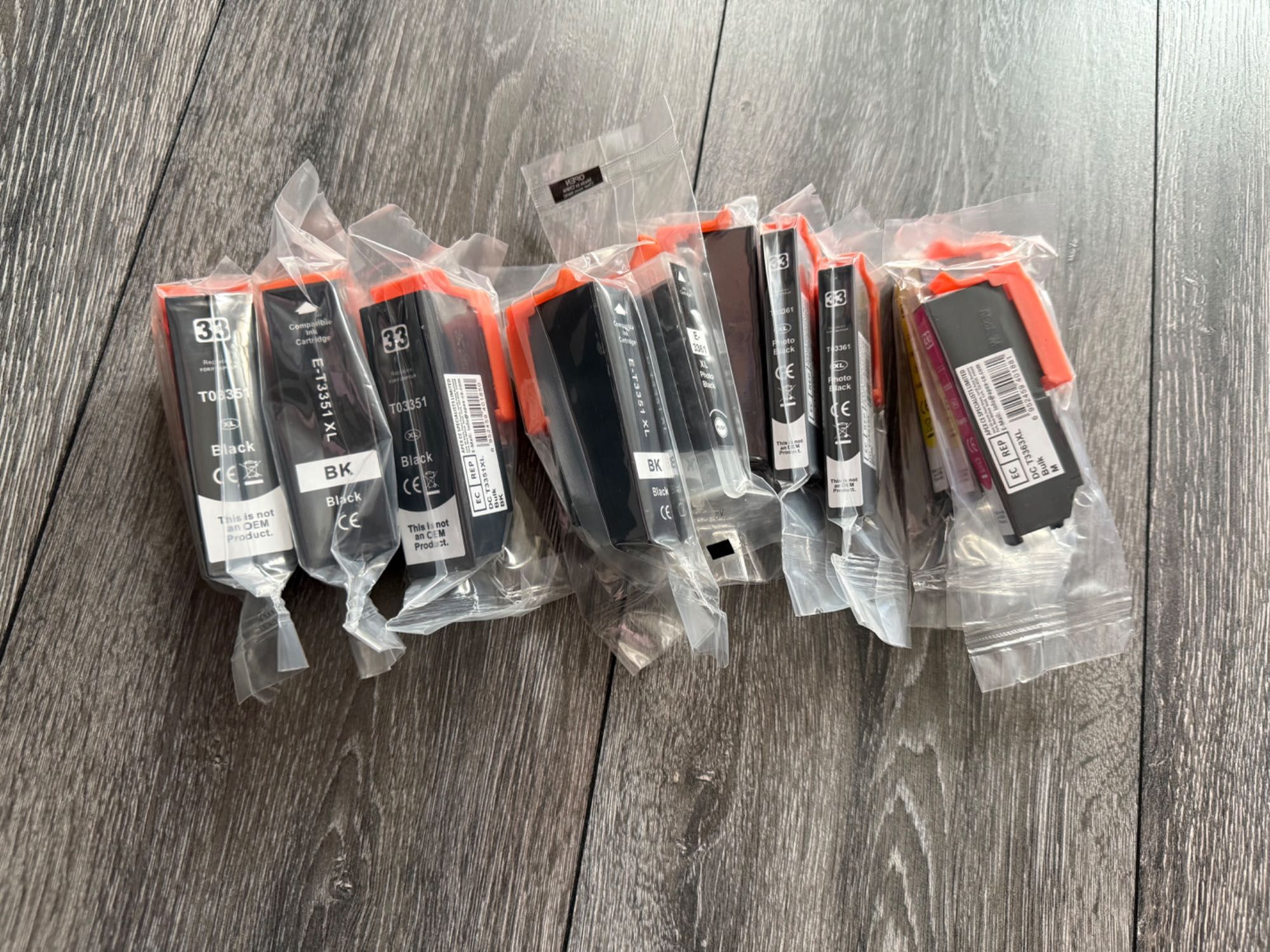 Tusze Epson 11 sztuk czarny różowy żółty photo 33