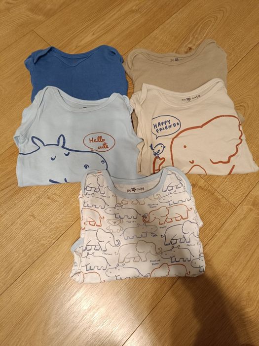 Body długi rękaw 98 5szt