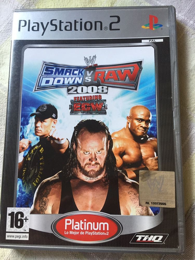 Smackdown vs. Raw 2008 PS2 / Playstation 2