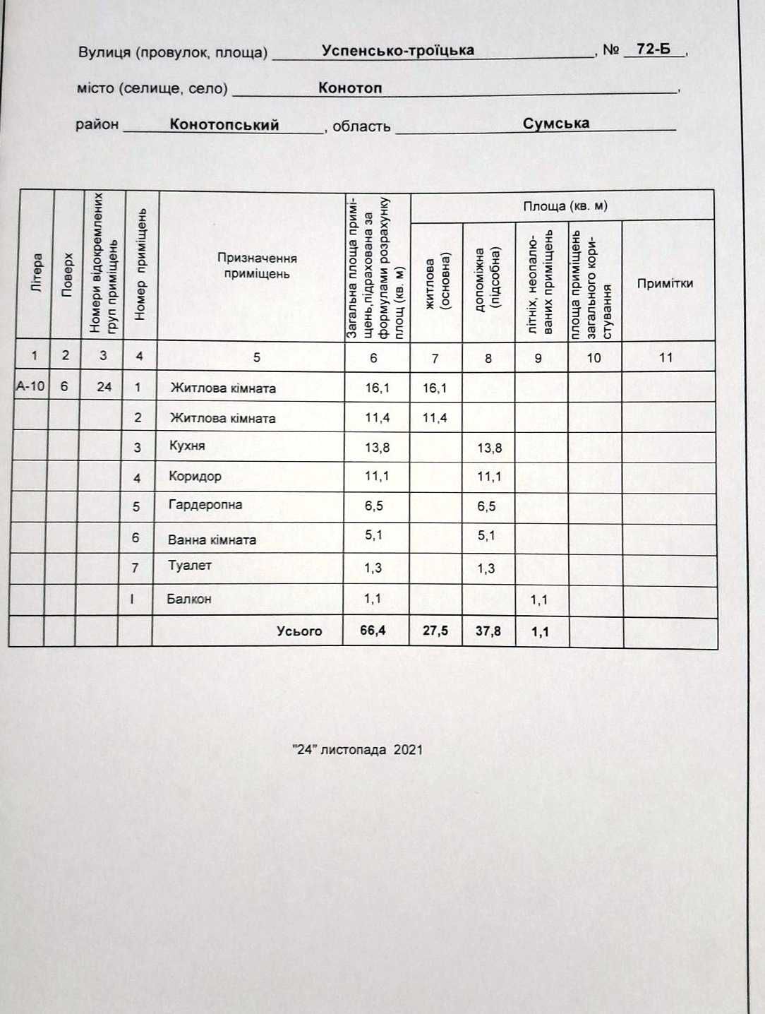 Продам 2 к. квартиру,в центрі міста, вул.Успенсько-Троїцька,72-Б