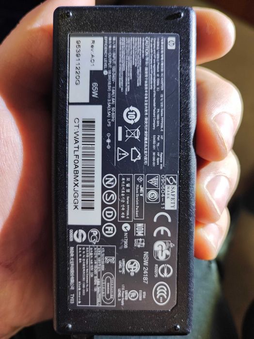 Блок питания Hp 65W 18,5V 3,5A (PPP009L-E) Б/у