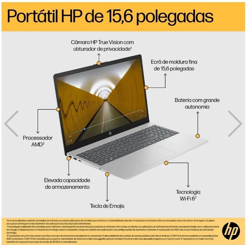Portátil HP Laptop FC 0025np