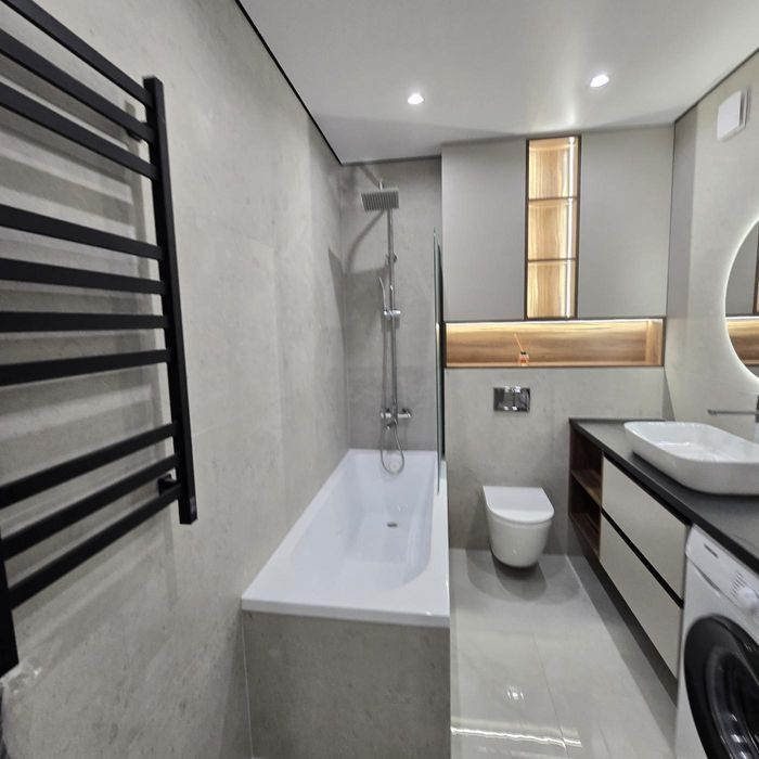 МАНХЕТТЕН/ОЗЕРО/стильна квартира з кухнею-студією