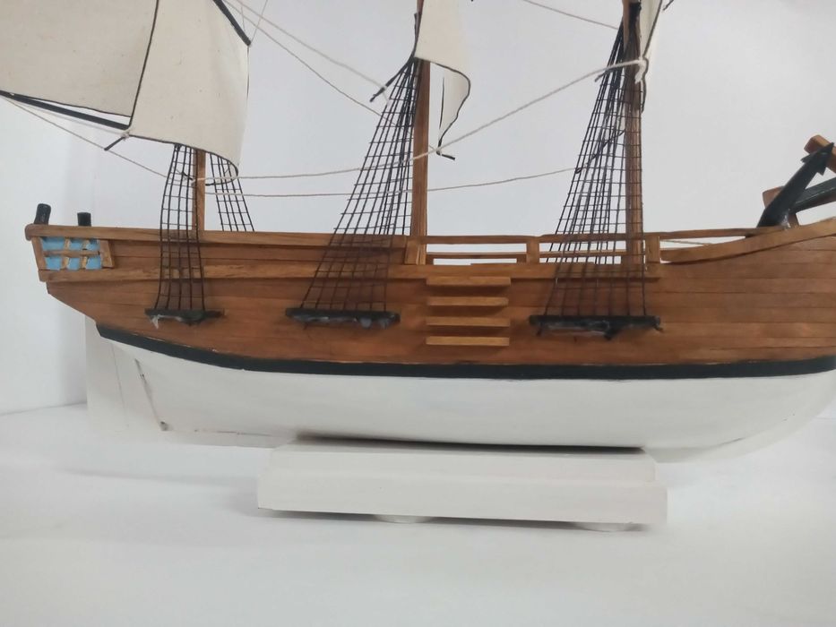 Drewniany model żaglowca FREGATA super jakość!!!