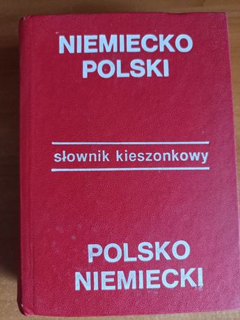 "Słownik kieszonkowy niemiecko polski, polsko niemiecki" WP