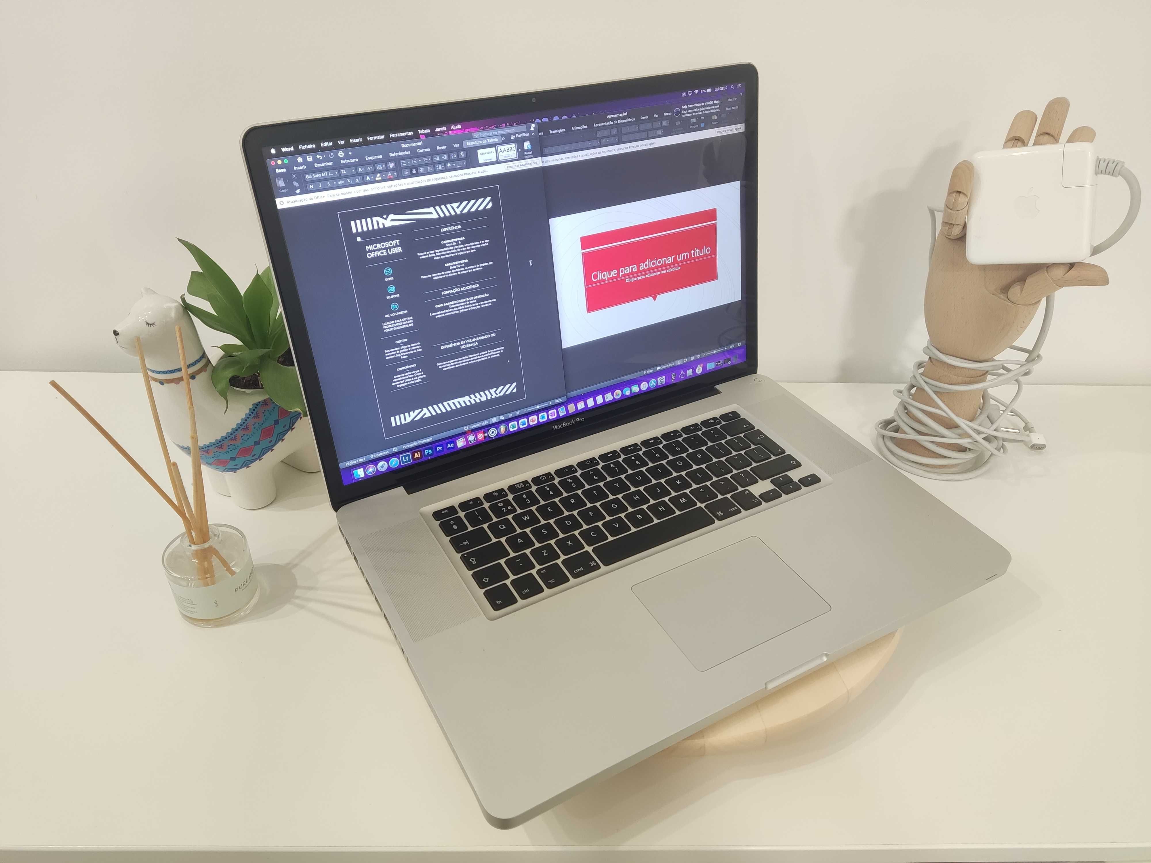 MacBook Pro 17" | i7 3.3Ghz| 12GB RAM| 500GB SSD | IMAGEM VÍDEO MÚSICA