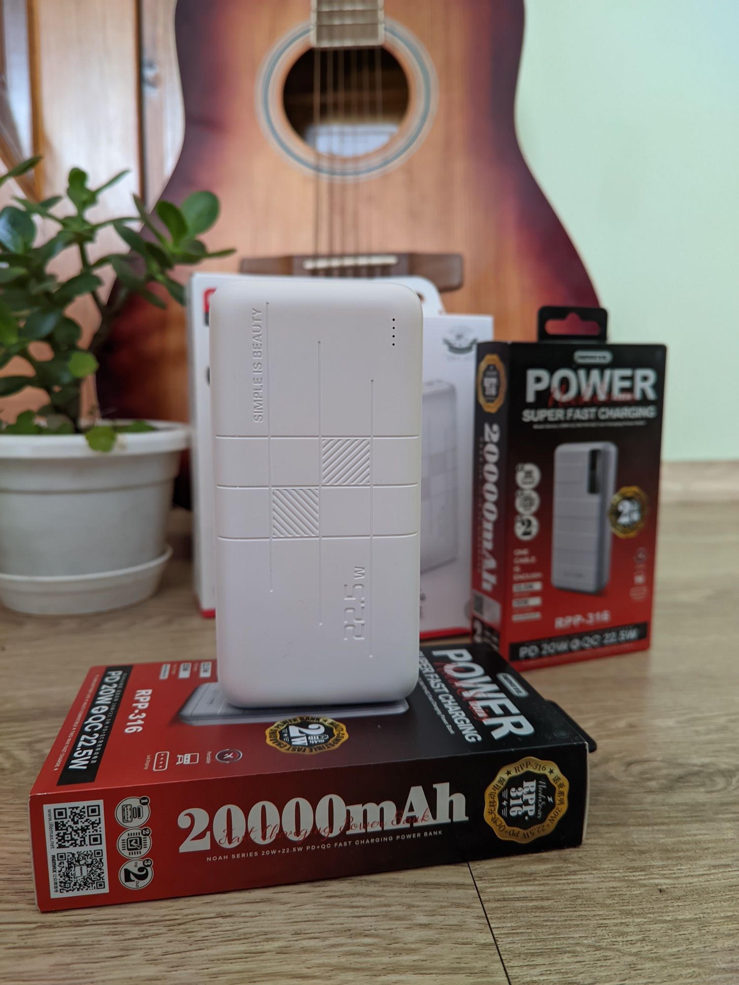 Хіт сезону!!! Павербанк pr188 та rpp316, 20000 Mah, 20w Quick Charging