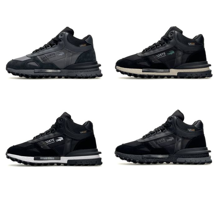 Кросівки чоловічі зимові Lacoste Elite Active High Fur 41-46р на хутрі