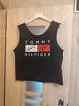 Top czarny Tommy Hilfiger