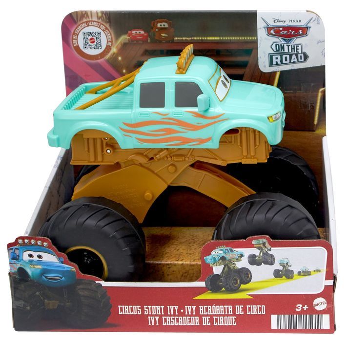 cars disney auta cyrkowe sztuczki pojazd z funkcją ivy