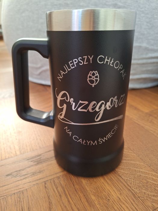 Prezent Termiczny kufel  z imieniem Grzegorz