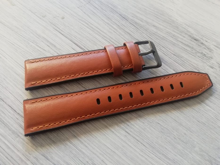 Braceletes 22mm em Couro e Silicone (Novo)