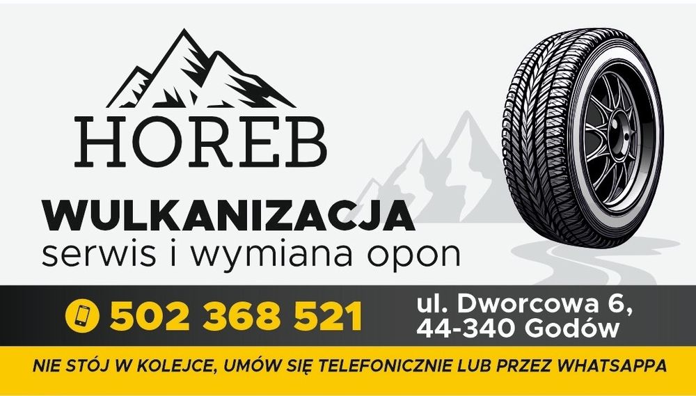 Wulkanizacja wymiana opon