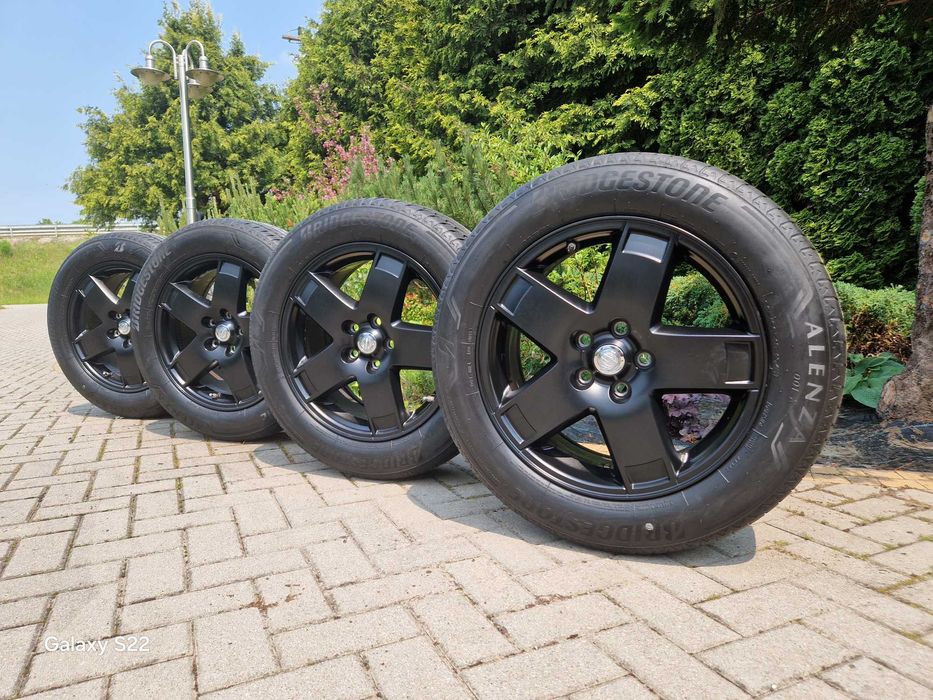 Koła letnie felgi aluminiowe chrysler   300c 18" czarne oryginalne