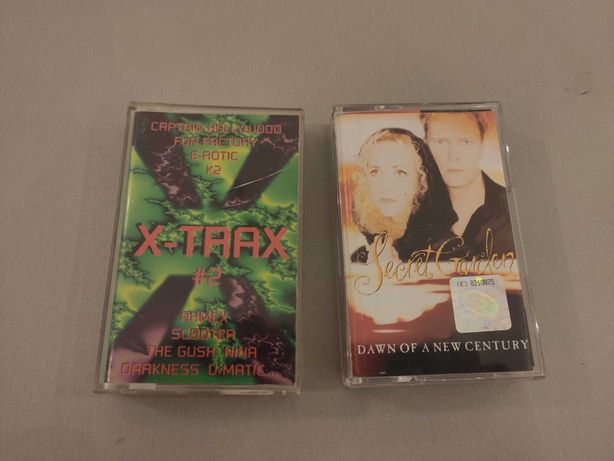 kasety magnetofonowe X-trax #2 i Secret Garden