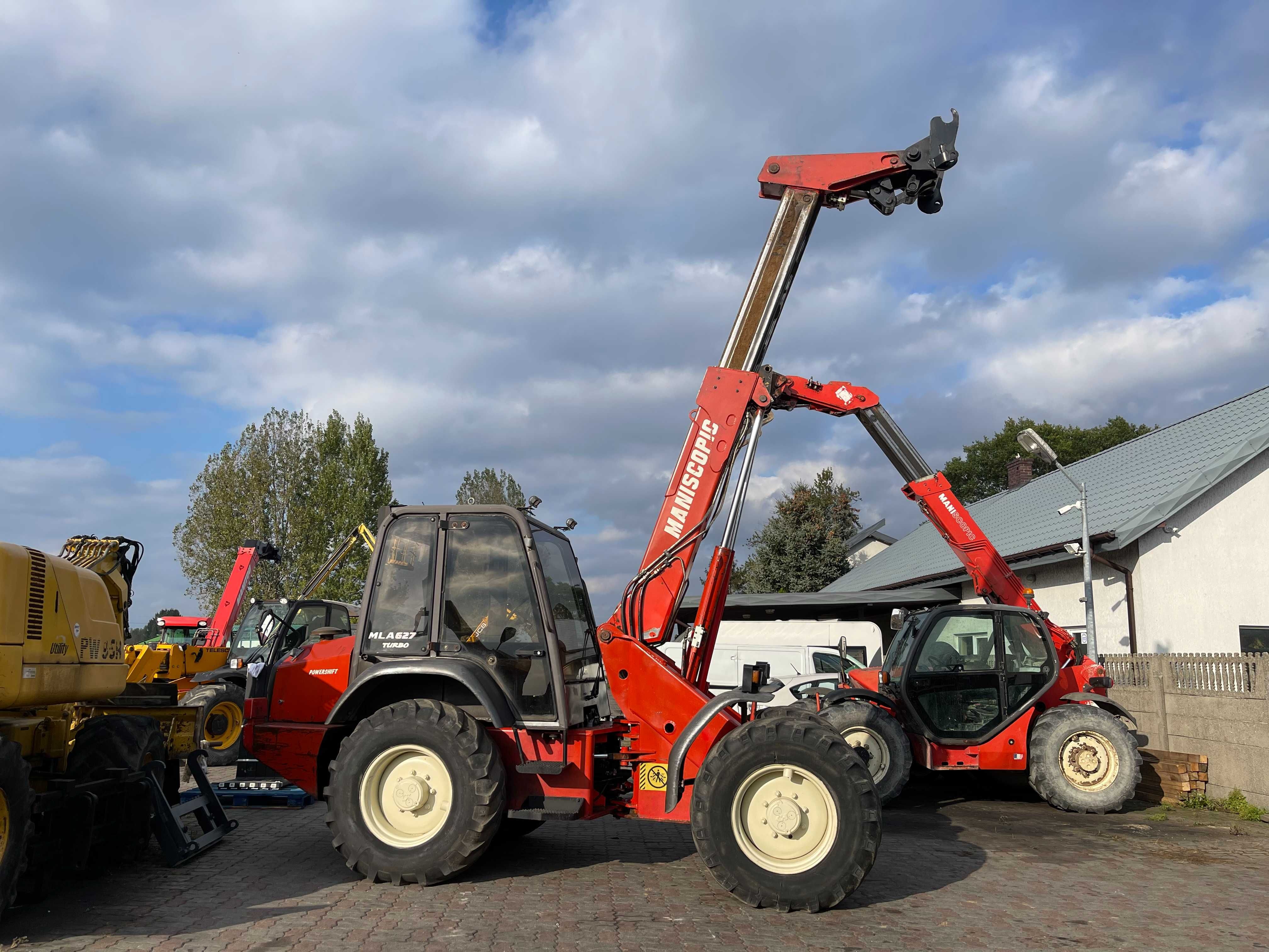 Ładowarka przegubowa teleskopowa Manitou MLA 627*Joystick*4X4*jcb tm