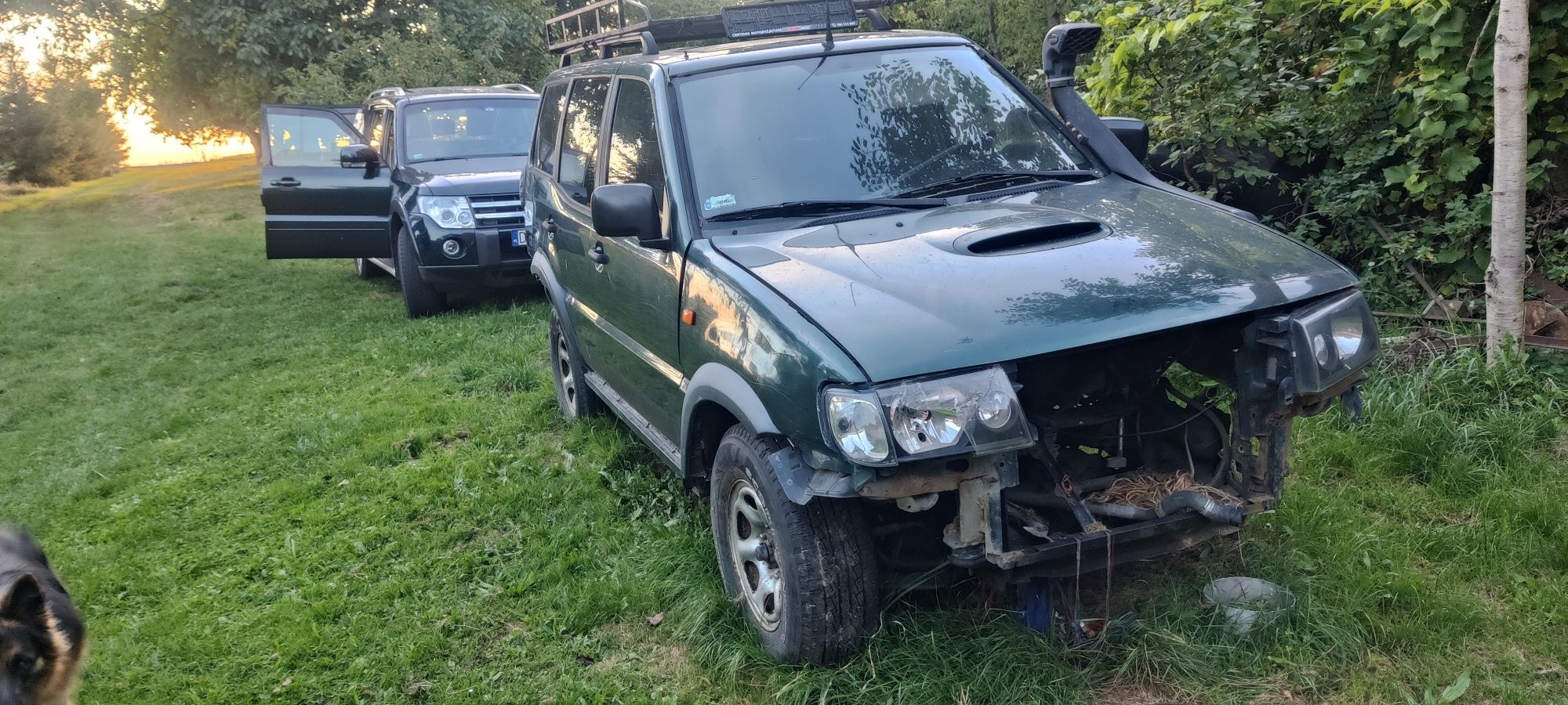 Bagażnik dachowy nissan Terrano II relingi