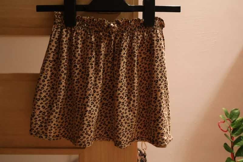 Spódnica w panterkę rozm. 98-104 H&M