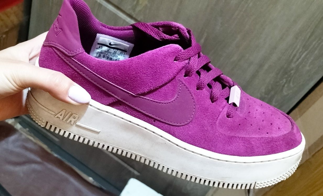 Nike Air Force 1  Sage violet Жіночі кросівки Оригінал