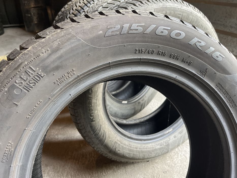 2x 215/60/16 Pirelli Sottozero 3 idealny stan 7,5mm zimowe 2szt