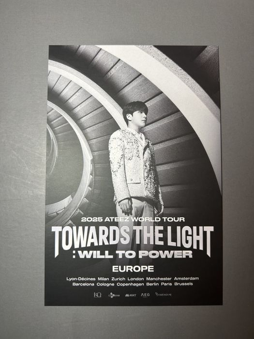 Pocztówka Jongho ATEEZ Towards The Light : Will To Power
