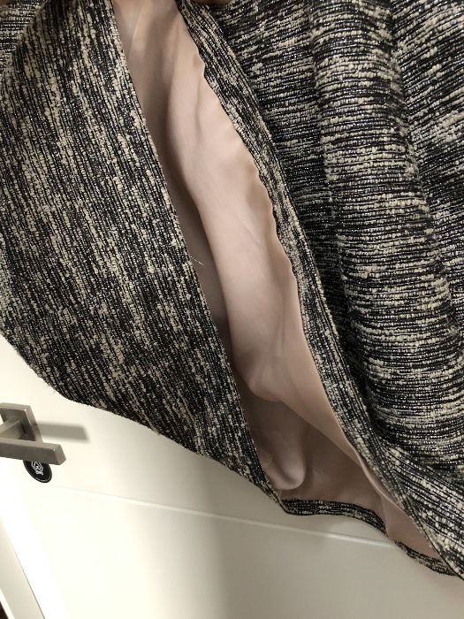 Zara sukienka koktajlowa elegancka bombka XS S