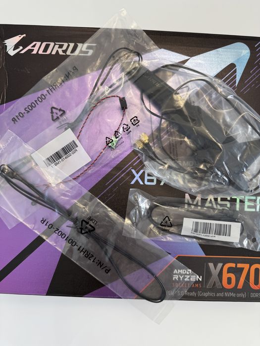 Płyta główna Gigabyte X670E Aorus Master (wada)