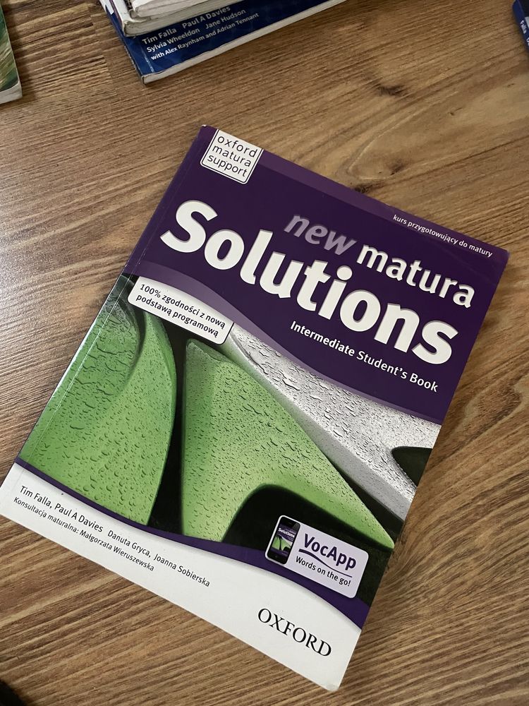 Podręcznik język angielski New Matura Solutions