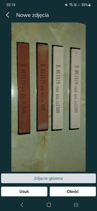 Kamienie wodne Ruixin Pro, Ganzo, Apex