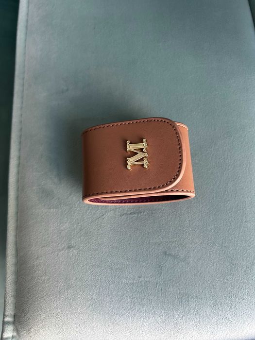 MaxMara оригінал — новий шкіряний браслет Camel з фірмовим чохлом