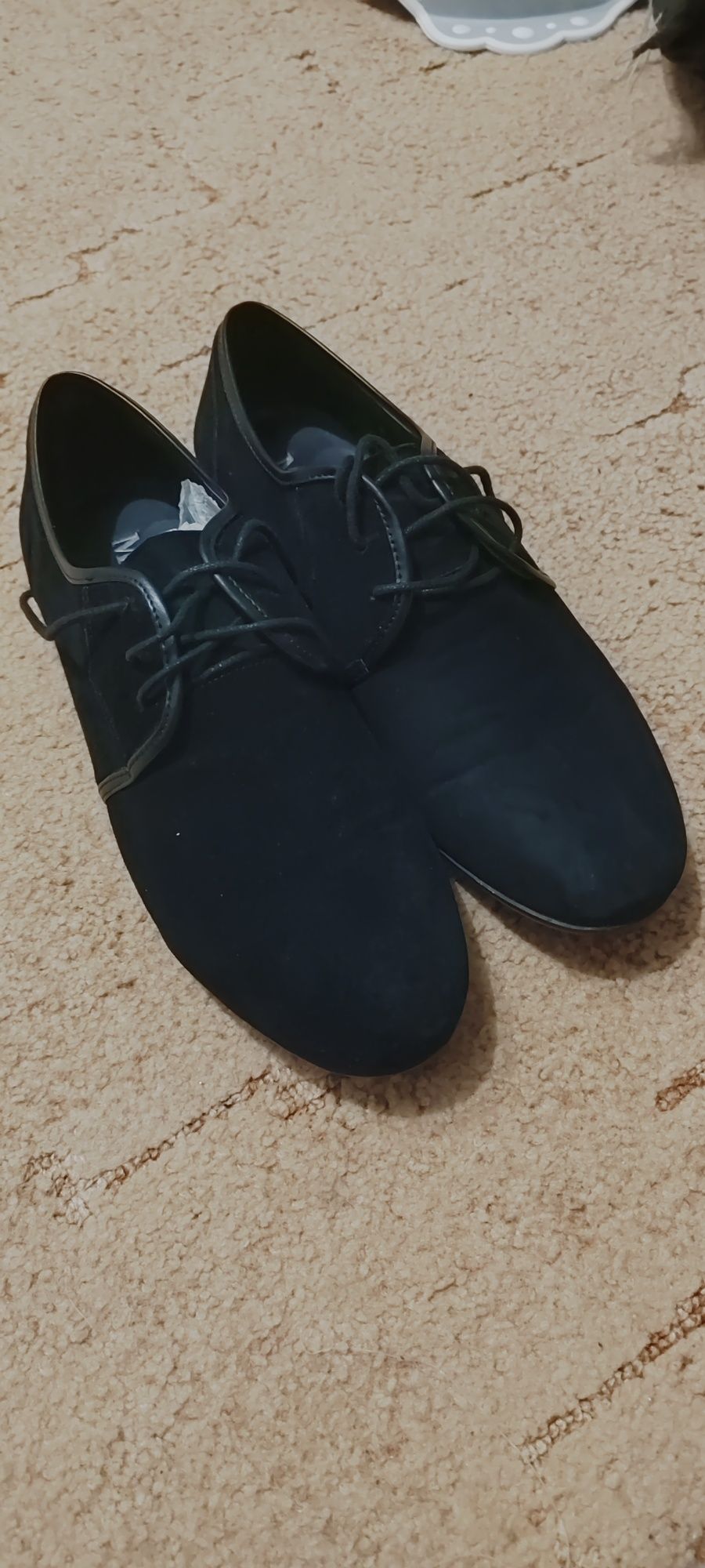 Туфли мужские замш