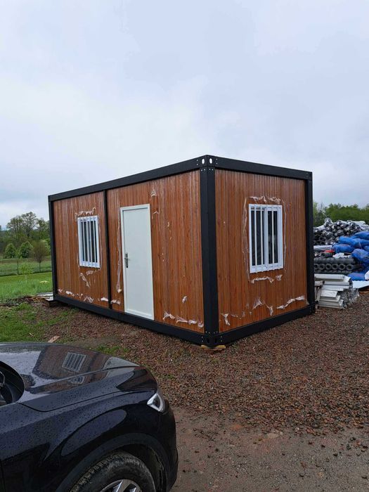 Nowy Kontener 6x3m biurowy, socjalny, budowlany - w częściach