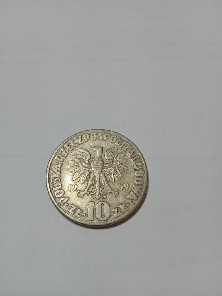 Moneta Mikołaj Kopernik 10zł 1959rok