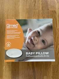 Certyfikowana poduszka dla niemowląt o ergonomicznym kształcie Qmed