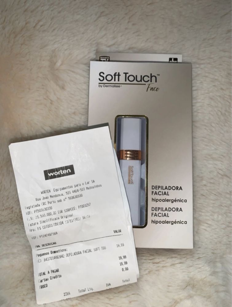 Depiladora facial- Soft Touch