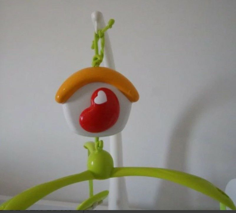 Brinquedo Mobile Musical Carrosel Berço da Chicco