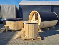 KOMPLET SPA JACUZZI SAUNA BECZKA od producenta transport