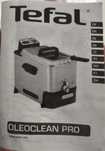 Fritadeira óleo clean pro