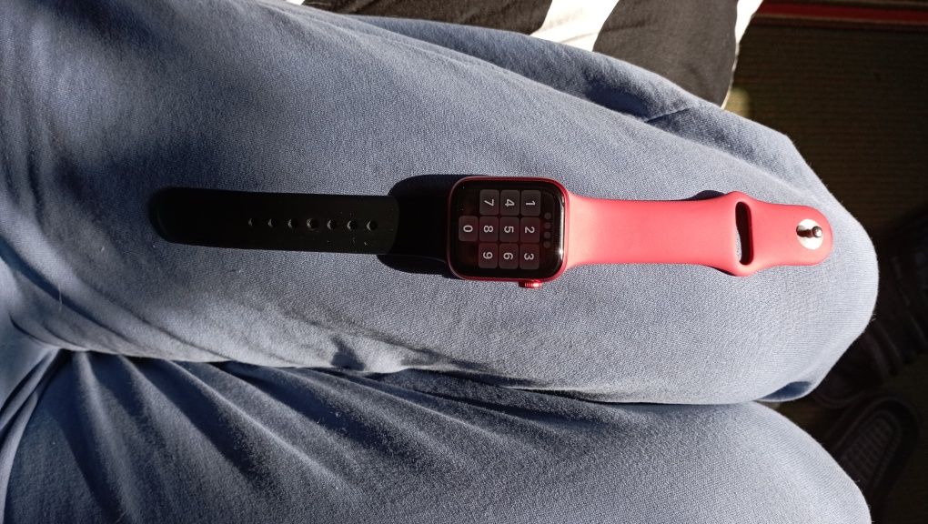 Apple watch 6, red, 40mm
