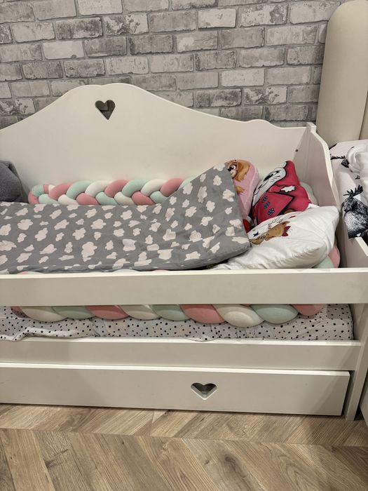 Lozko dzieciece drewniane