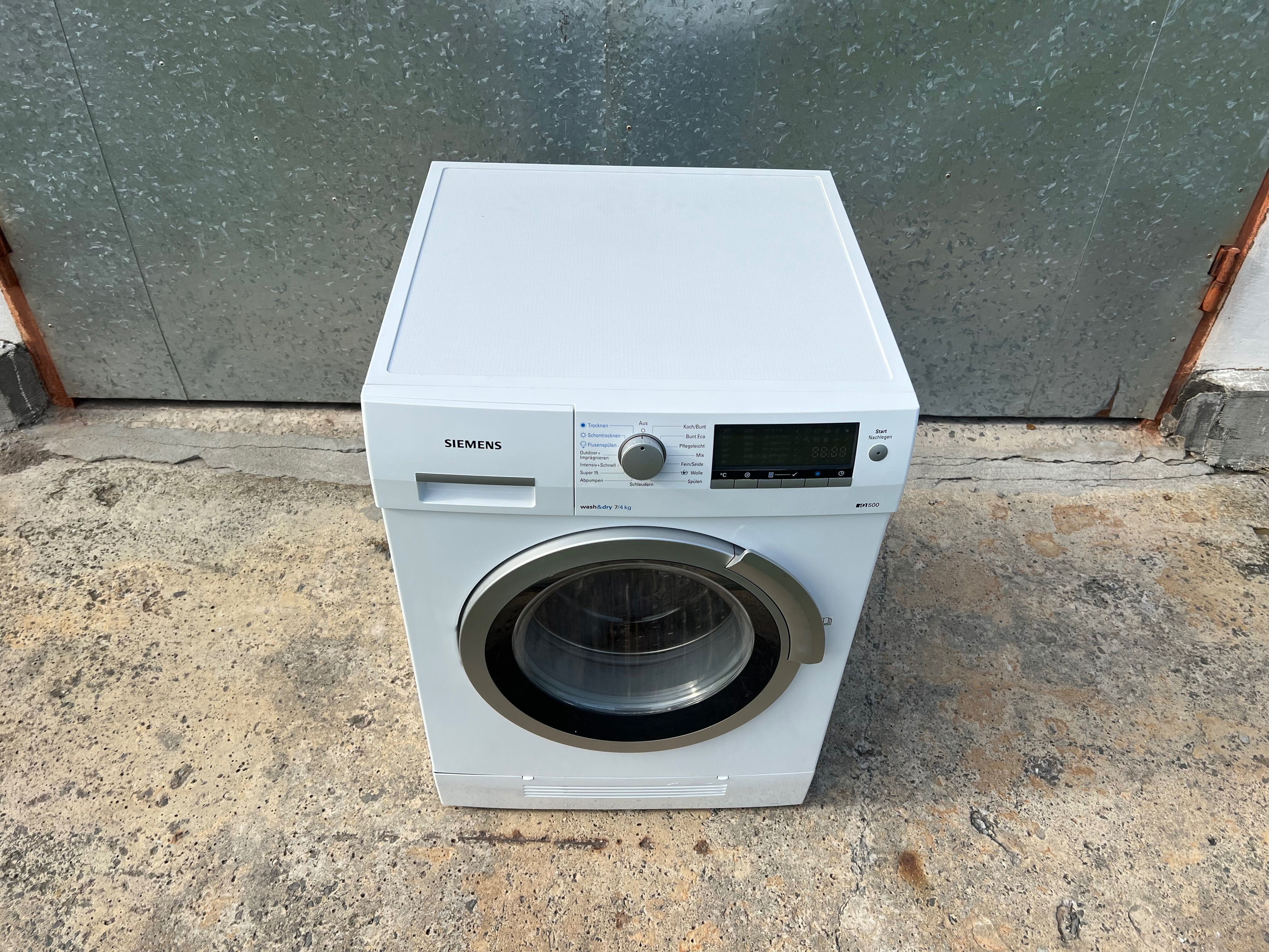 Прально-сушильна машина Siemens IQ500/2в1/