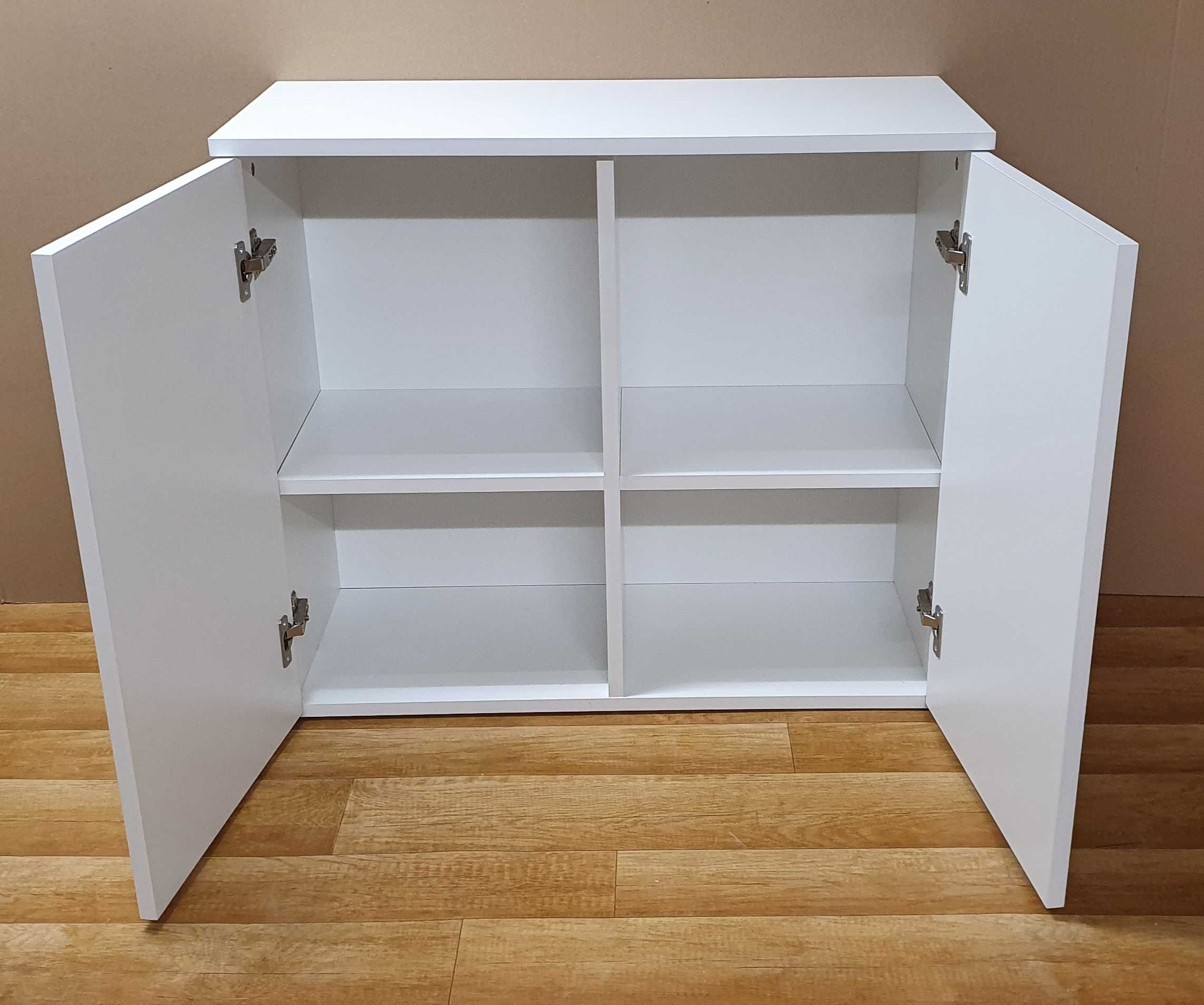 Szafka pod akwarium 80x40x70cm biały laminat KLIK