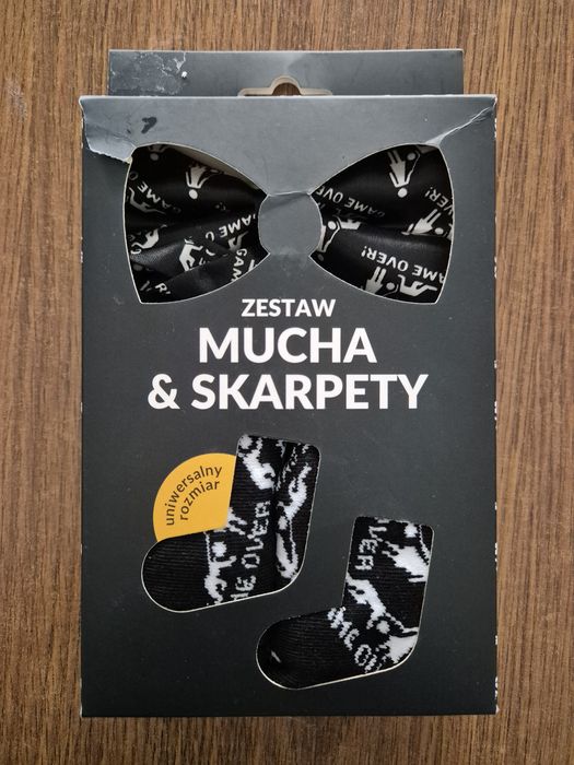 Zestaw skarpety mucha bawełna