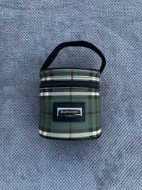 Burberrys Leather Mini Bag Green One Size міні сумка бег