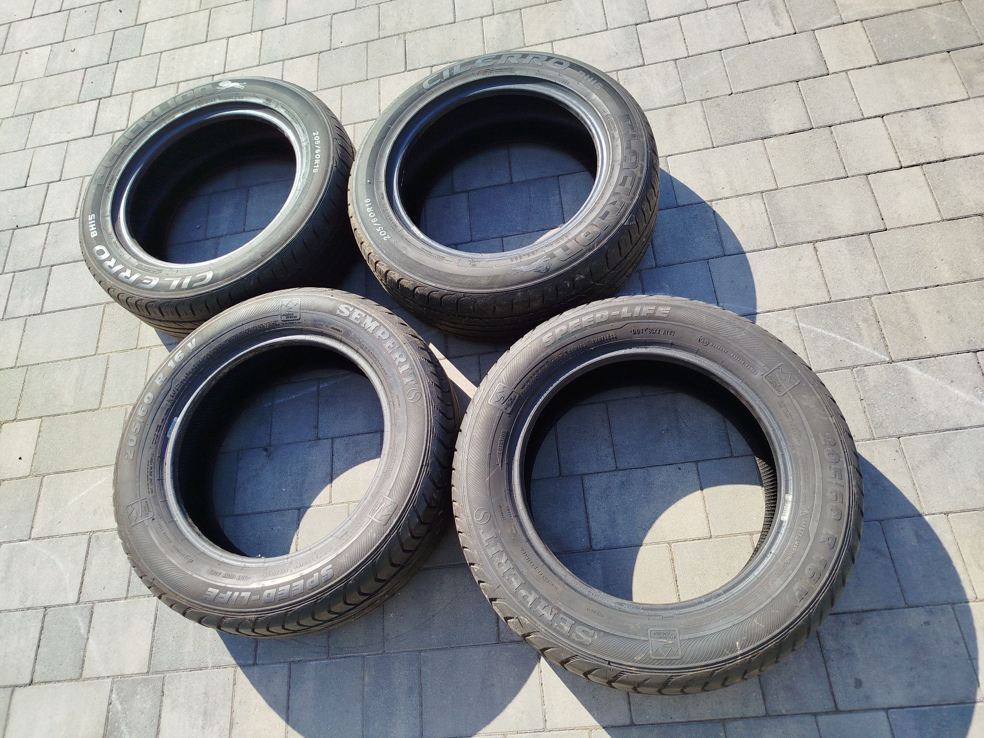 Opony letnie 205/60 r16
