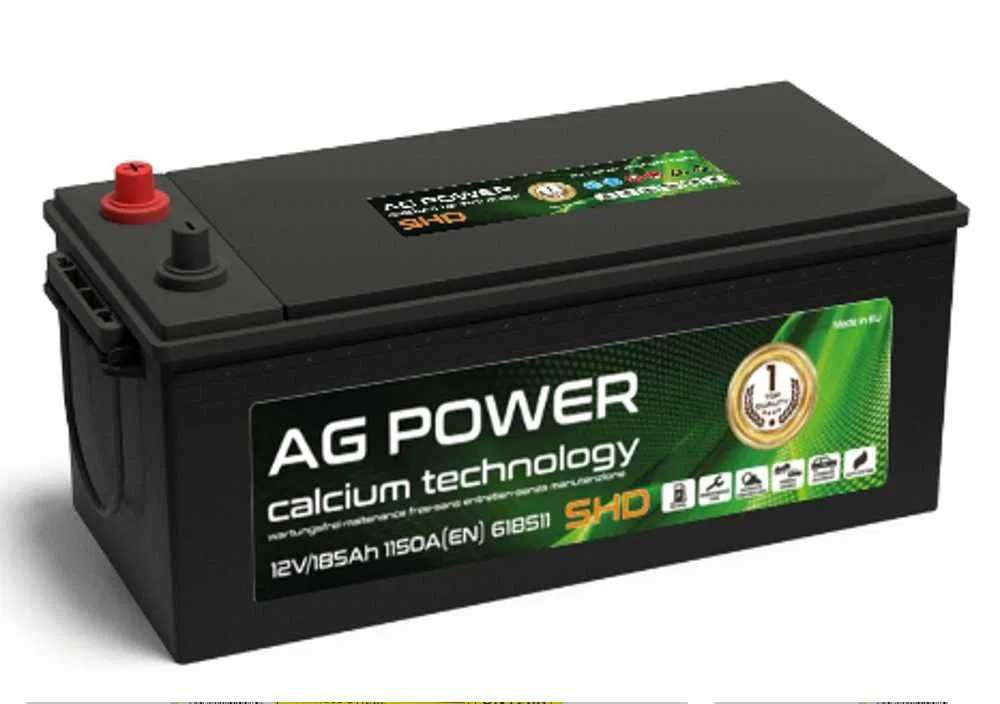 Akumulator AG POWER shd 12v 185ah 1150a P+ Radom WYSYŁKA