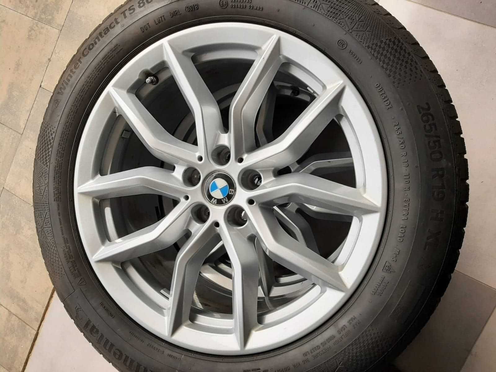 Oryginalne koła zimowe 19 cali BMW X6 X5 G05 G06 265/50 R19