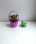 Lps Littlest Pet Shop chart #507 greyhound żaba #474 figurki vintage