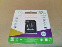 Скоростнаяя Карта памяти 32Гб micro SD 10класс в комплекте SD адаптер