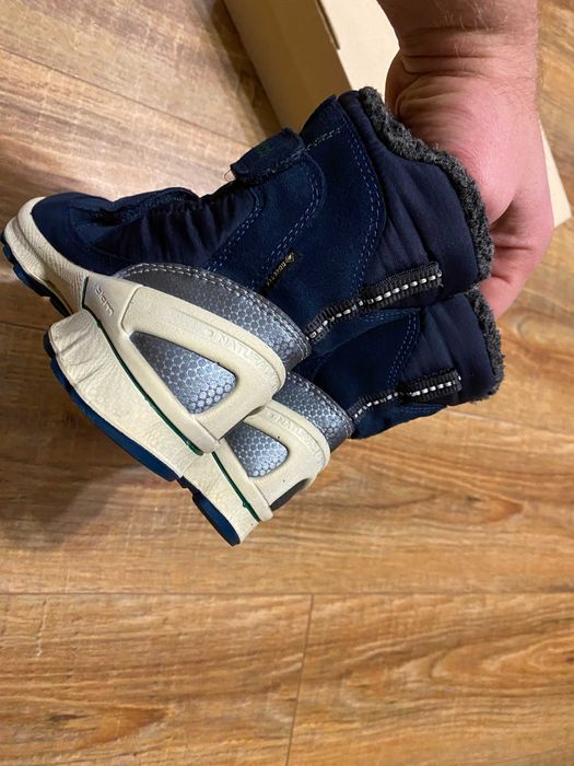 Ecco Gore-Tex ботинки зимние термо сапожки черевики детские ECCO р.27